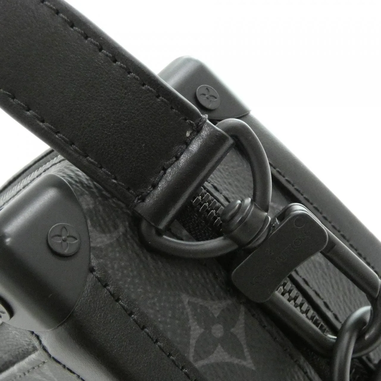 LOUIS VUITTON Soft Trunk M44952 手提包 Monogram 黑色 Monogram 中古品A - 縮圖 7