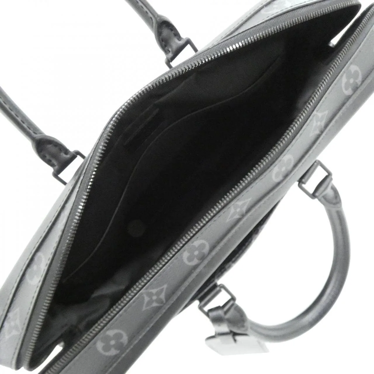 LOUIS VUITTON Soft Trunk M44952 手提包 Monogram 黑色 Monogram 中古品A - 縮圖 9