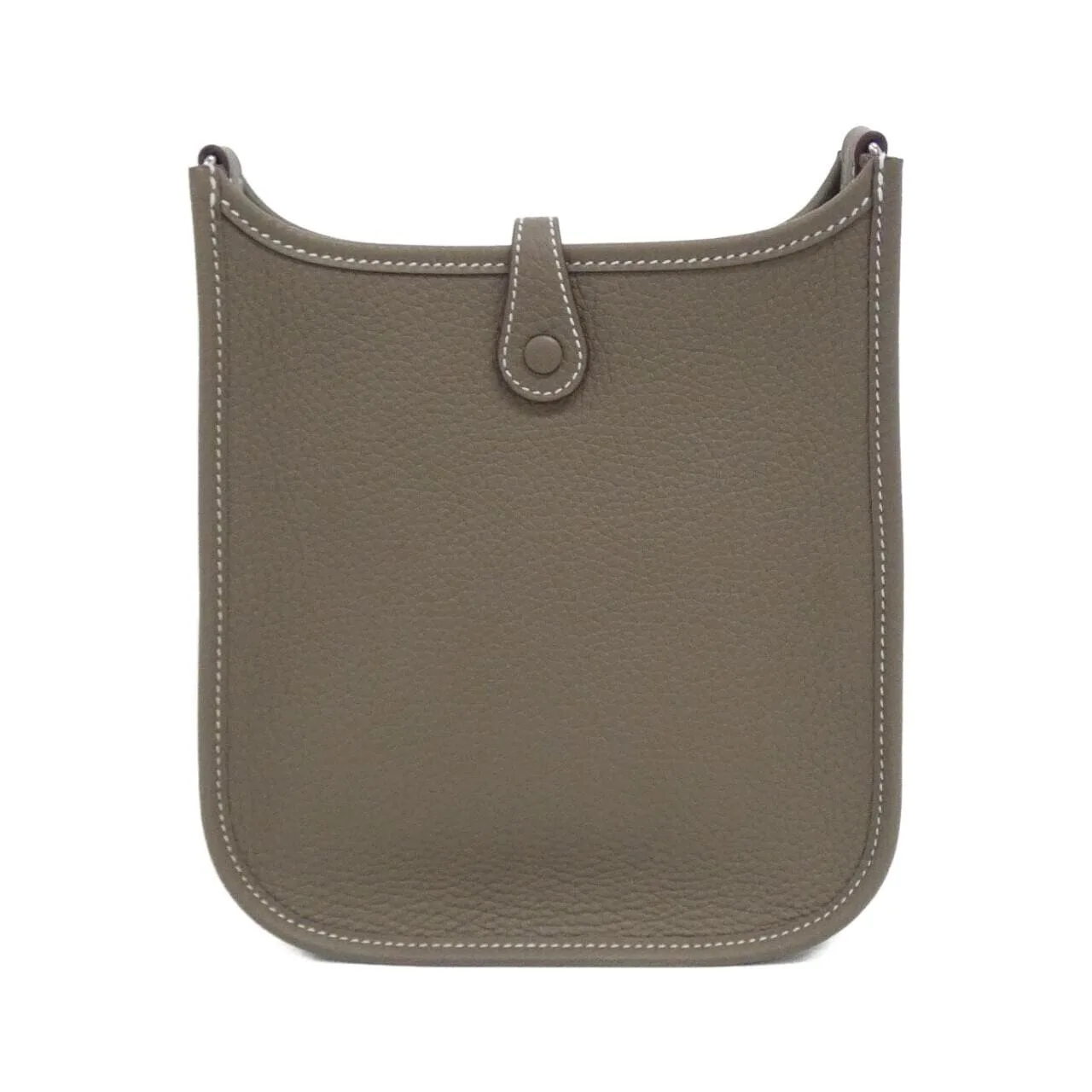 HERMES Evelyne 069426CK Shoulder Clemence Etoupe Clemence Leather Unused - Thumbnail 2