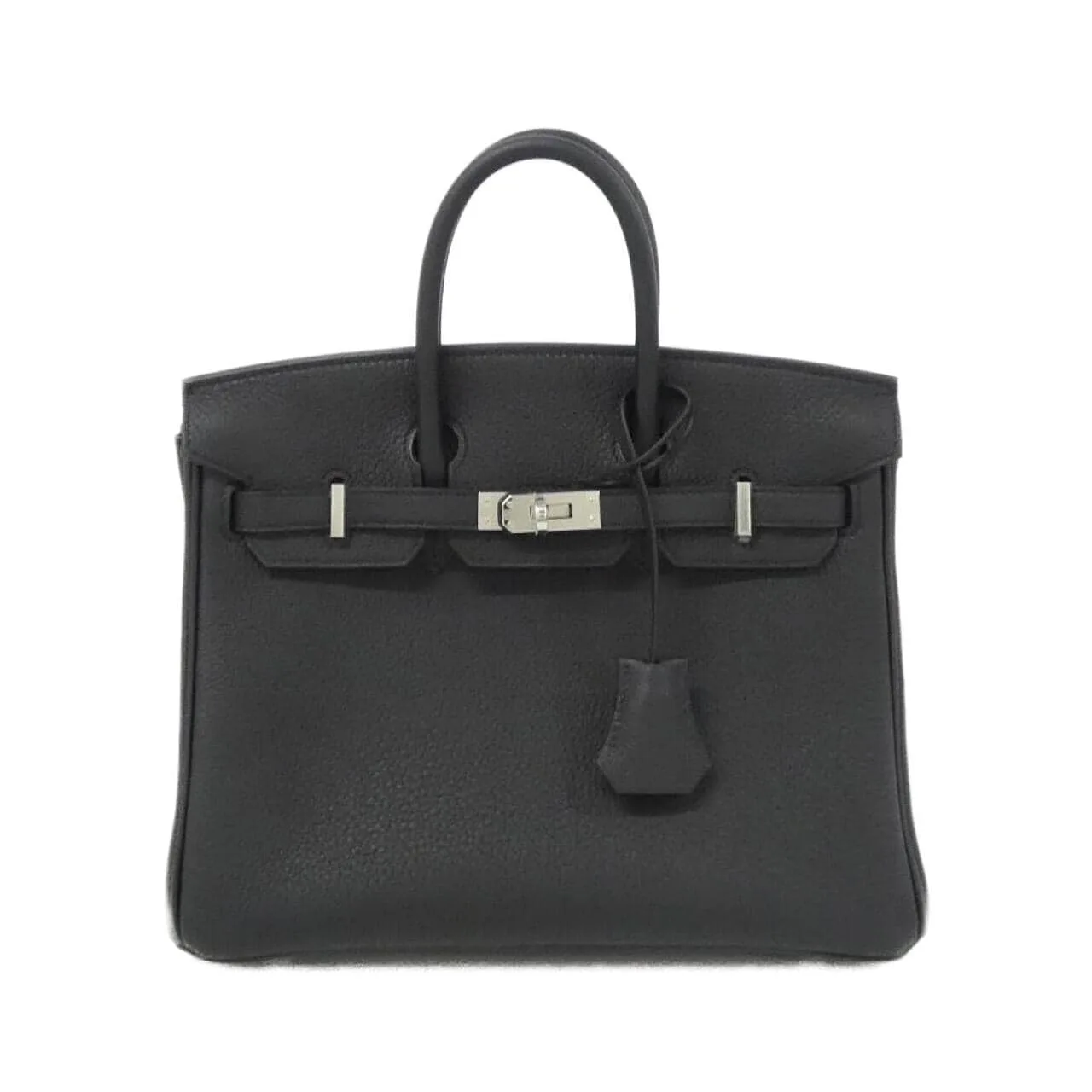 HERMES Birkin 041344CK Handbag Togo Black