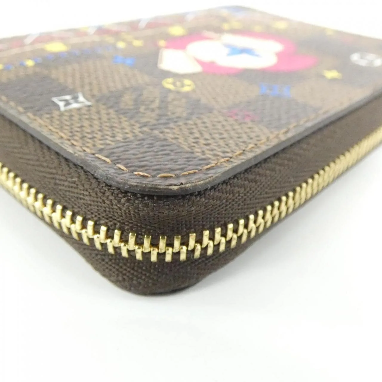 LOUIS VUITTON N60404 Coin Case Damier Black Damier Rank A - Thumbnail 4