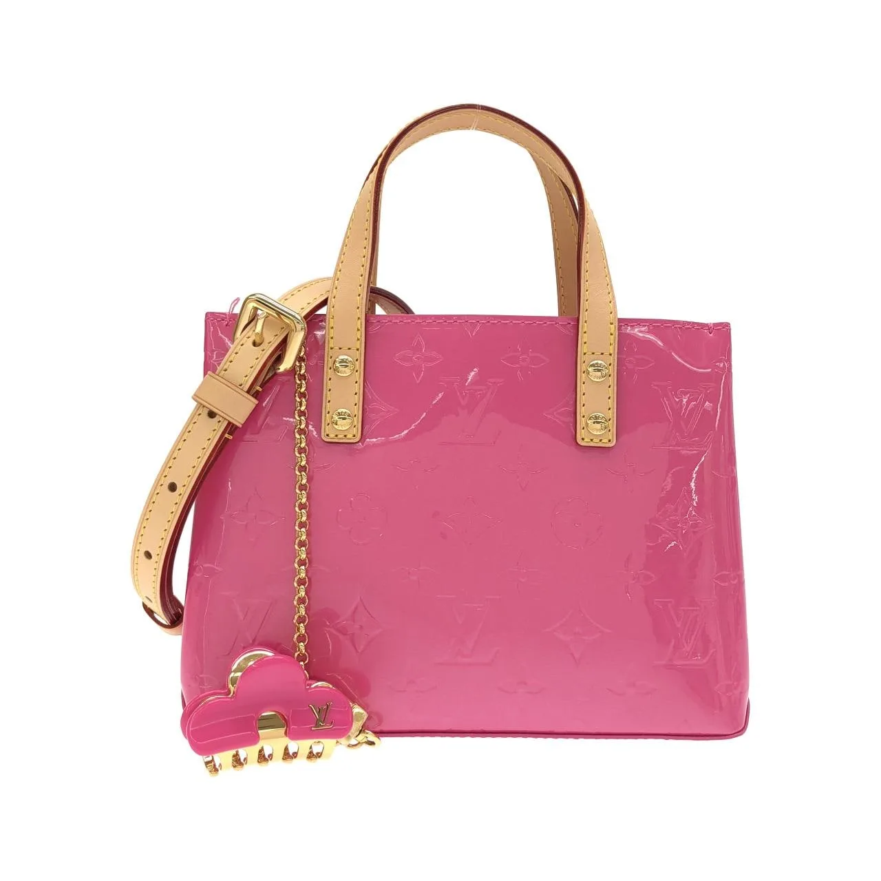 LOUIS VUITTON M24028 Handbag Vernis Pink