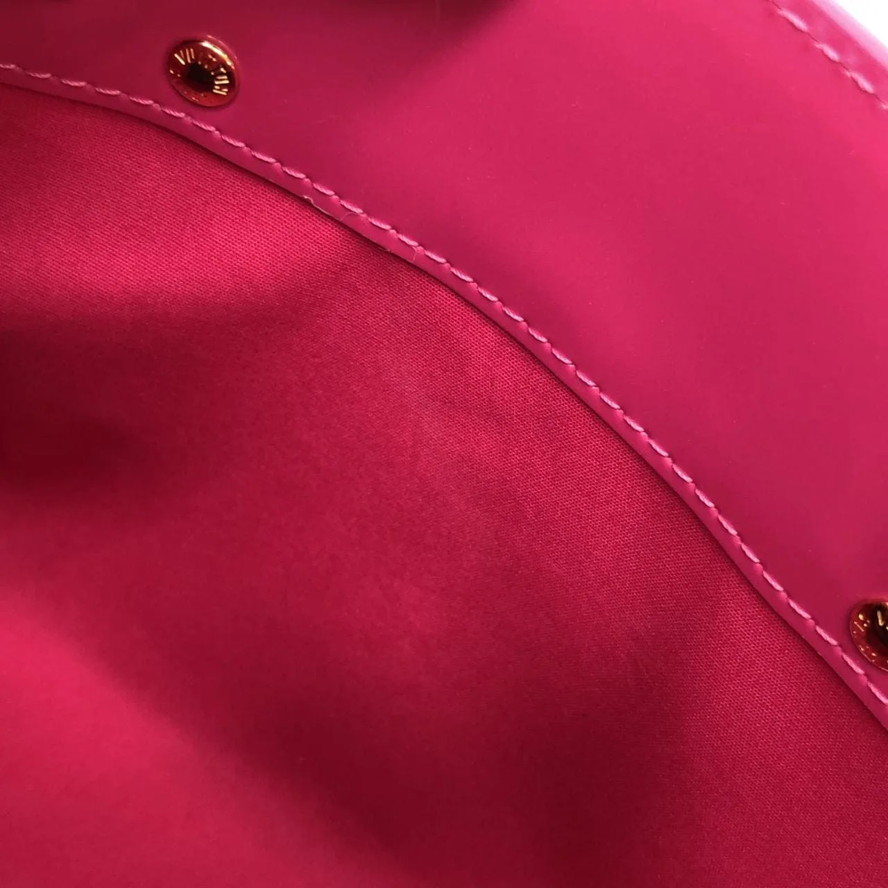 LOUIS VUITTON M24028 Handbag Vernis Pink Vernis Rank A - Thumbnail 9