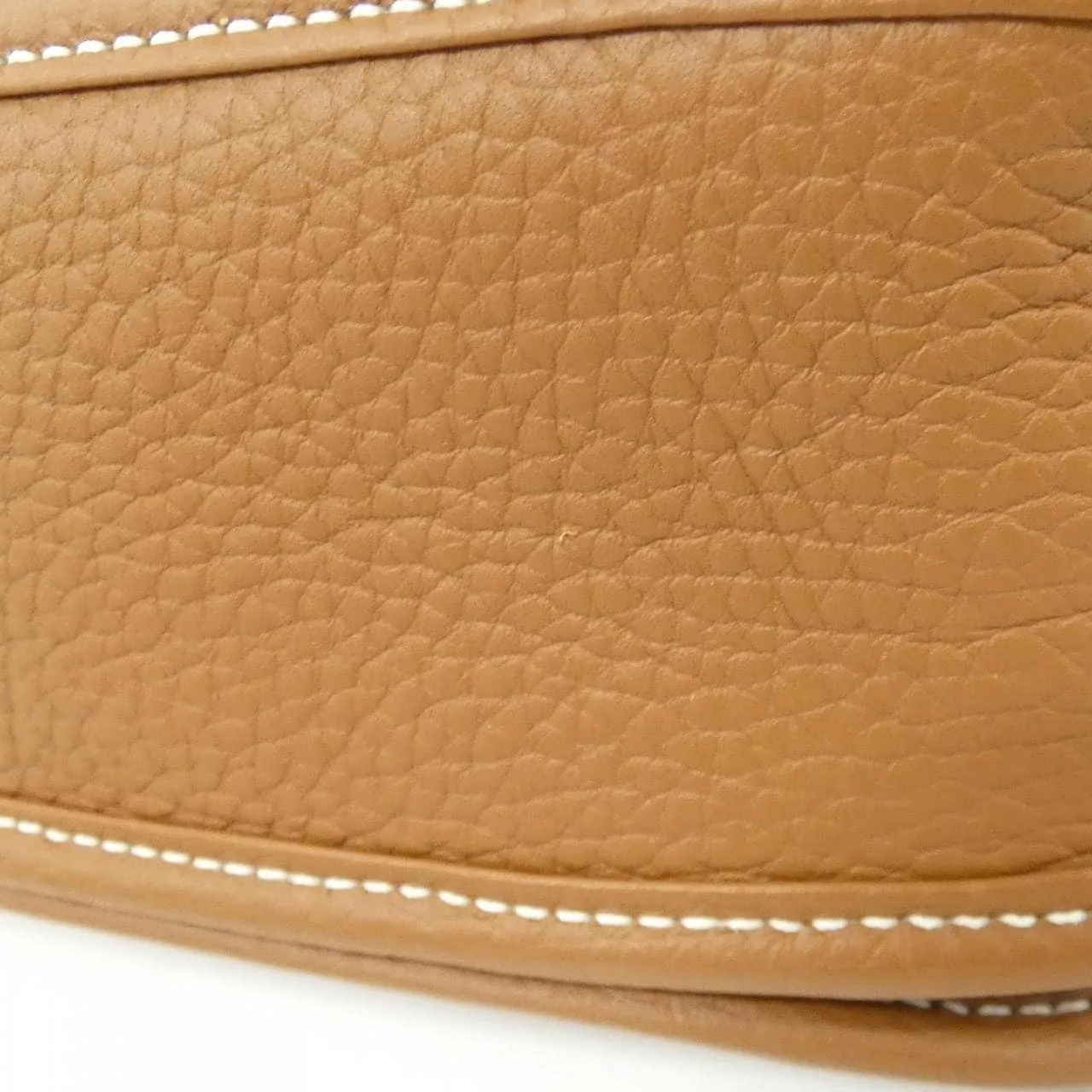 HERMES Evelyne 056277CC Shoulder Clemence Gold Clemence Leather Rank A - Thumbnail 3