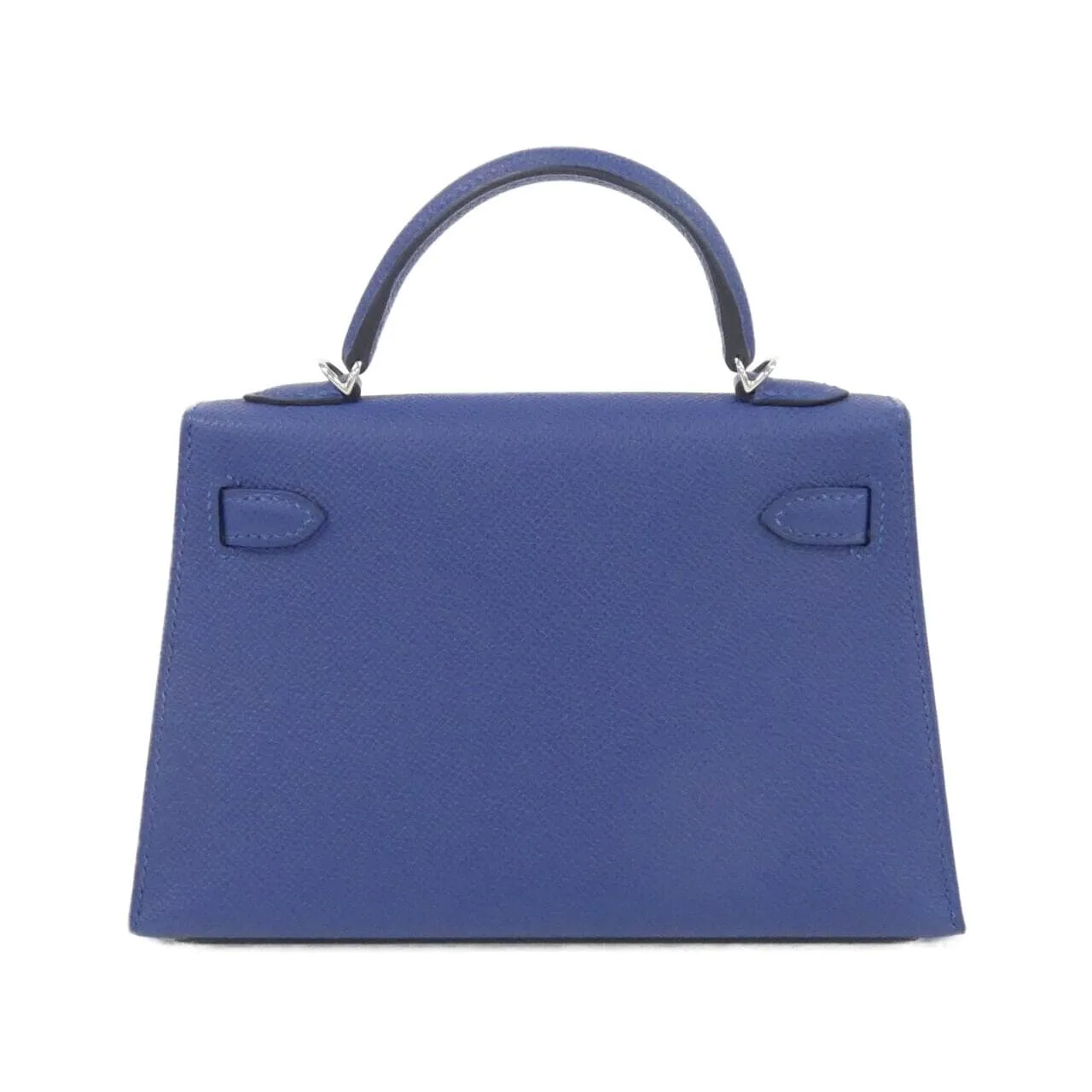 HERMES Kelly 086478CT Handbag Lambskin Blue Lambskin Unused - Thumbnail 2