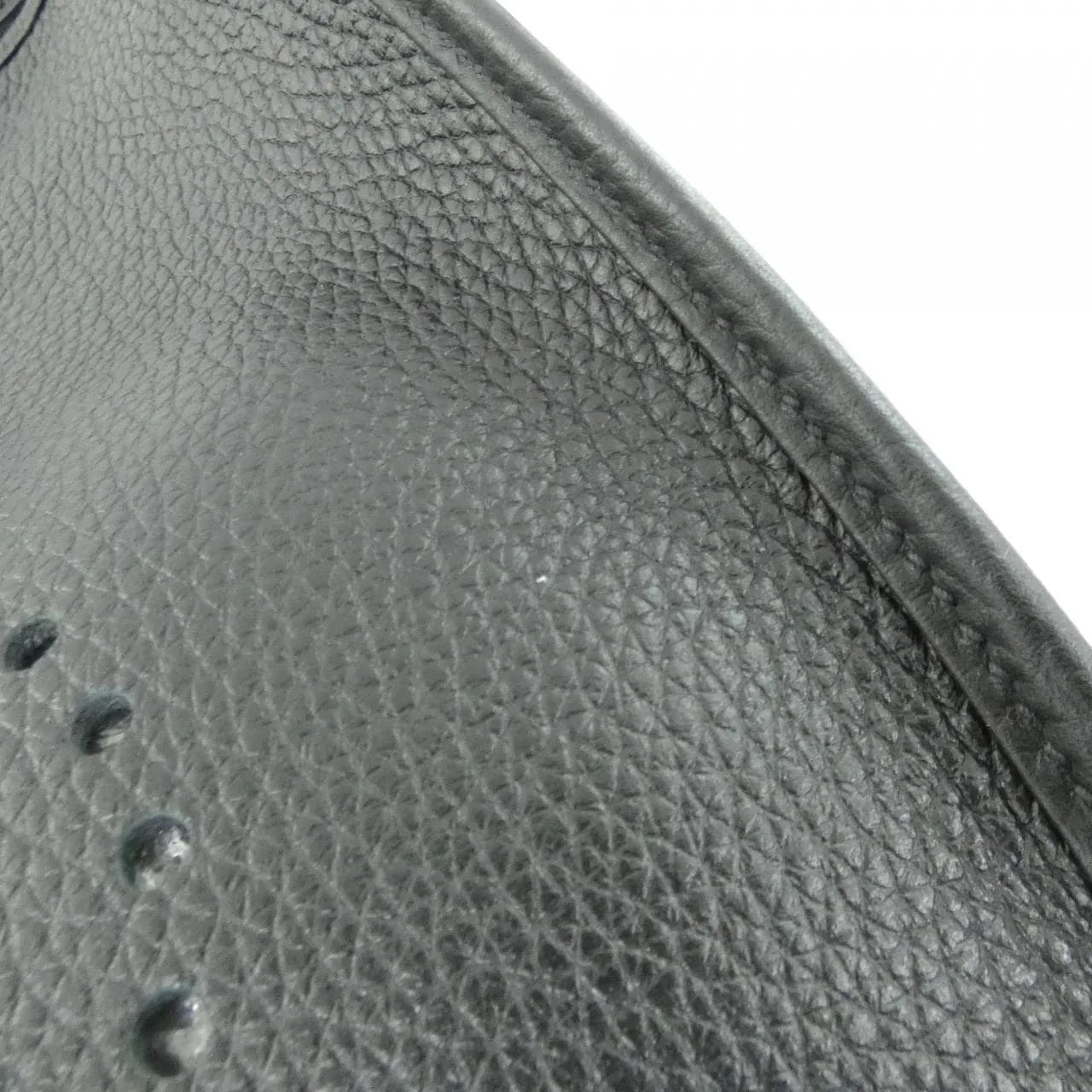 HERMES Evelyne 056277CC Shoulder Clemence Black Clemence Leather Rank A - Thumbnail 4