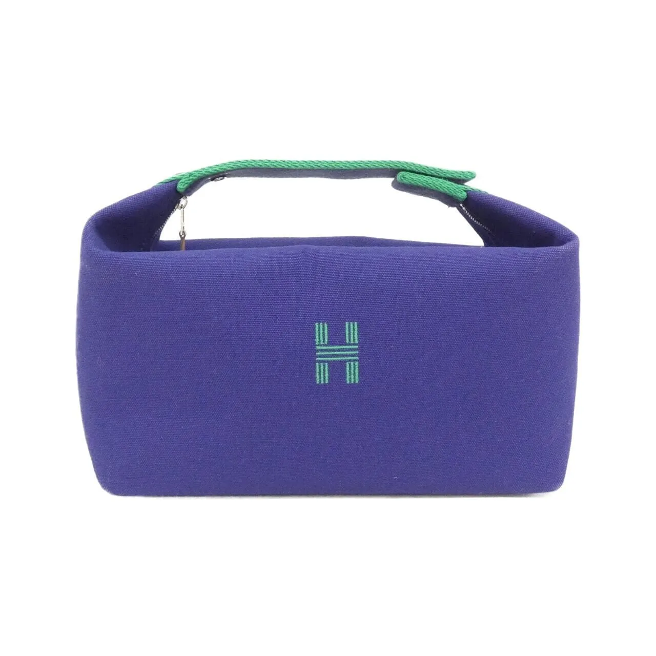 HERMES 103223M Pouch Canvas
