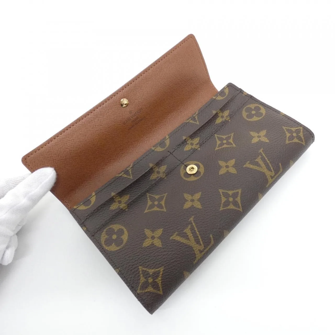 LOUIS VUITTON M61734 Wallet Monogram Black Monogram Rank A - Thumbnail 6