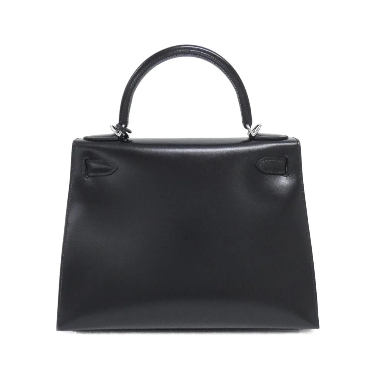 HERMES Kelly 012545CK Handbag Box Calf Black Box Calf Leather Unused - Thumbnail 2
