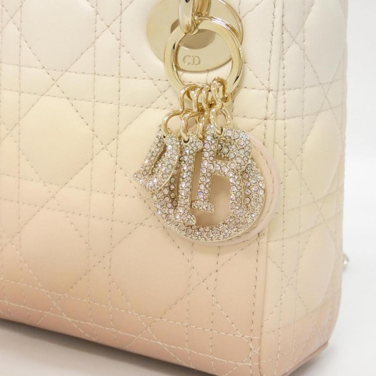 DIOR Lady Dior M0505OQDI Handbag Lambskin 4