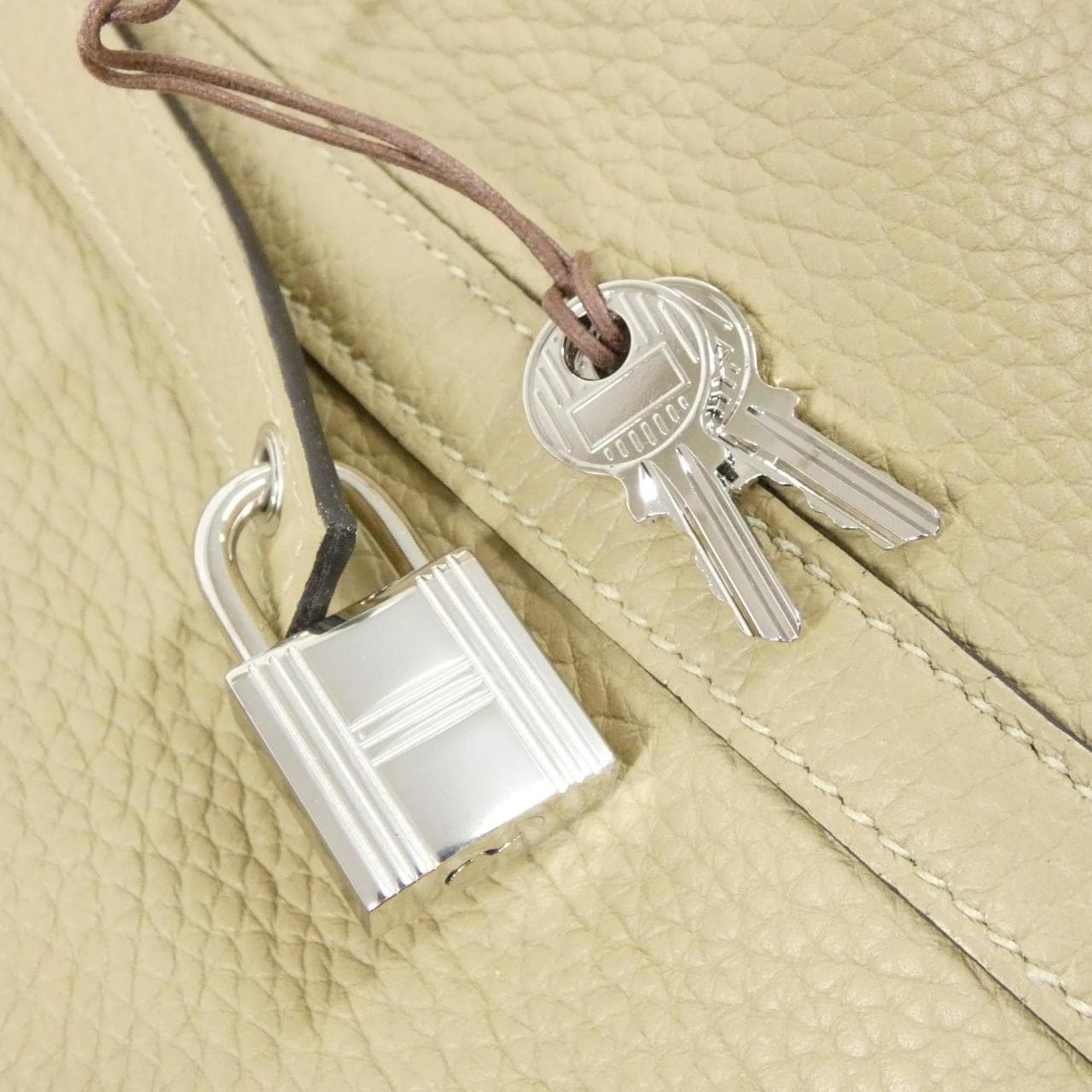 HERMES Picotin 056289CK Handbag Clemence 3