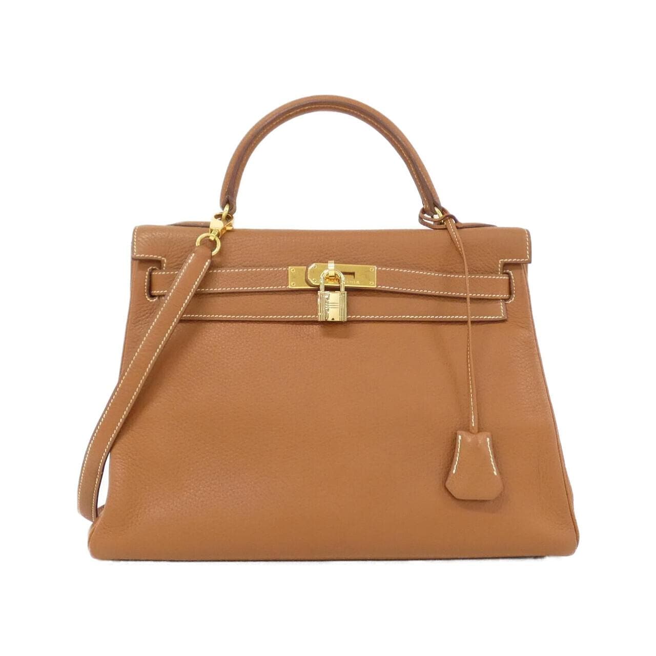 HERMES Kelly 024978CC Handbag Clemence