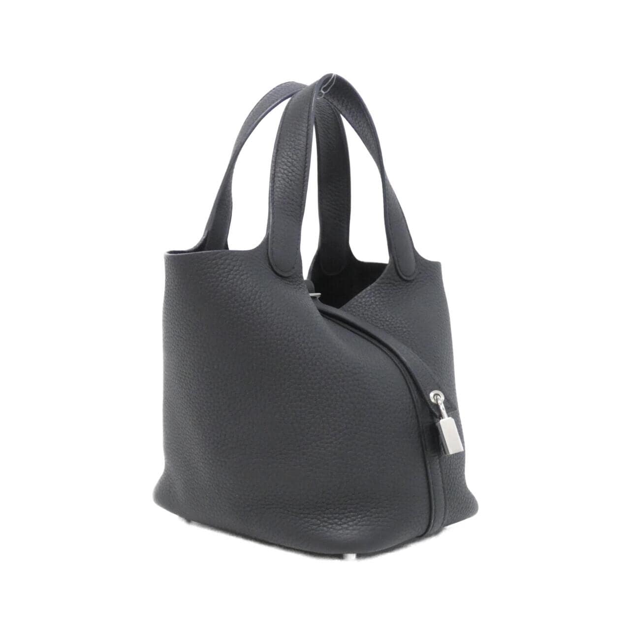 HERMES Picotin 056289CK Handbag Clemence