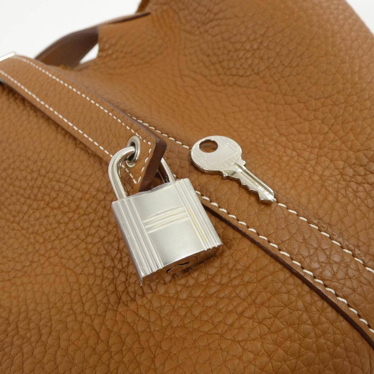 HERMES Picotin 056289CK Handbag Clemence 3