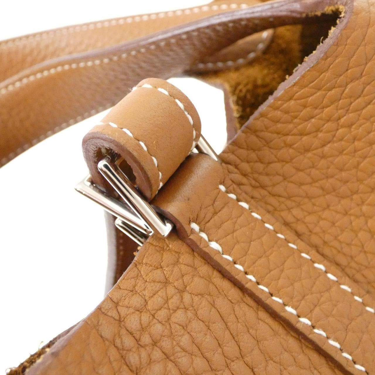 HERMES Picotin 056289CK Handbag Clemence 4