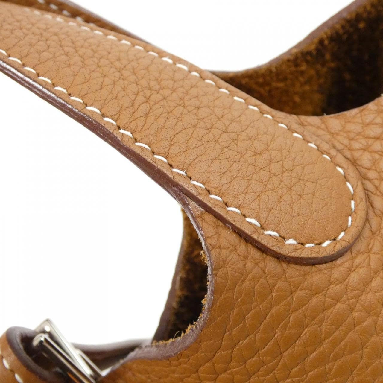 HERMES Picotin 056289CK Handbag Clemence 5