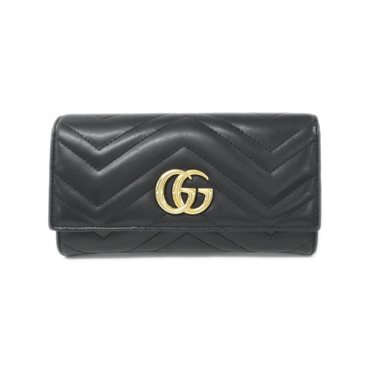 GUCCI Marmont 443436 DTD1T 銀包 皮革