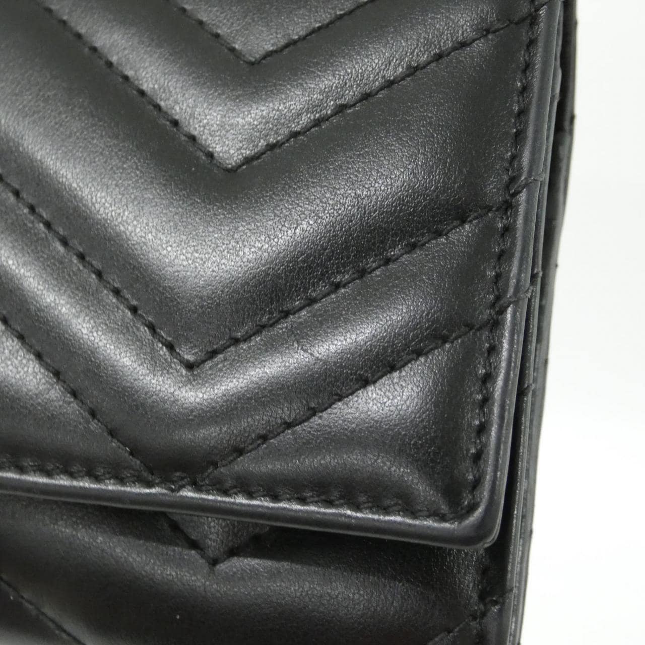 GUCCI Marmont 443436 DTD1T 銀包 皮革 4