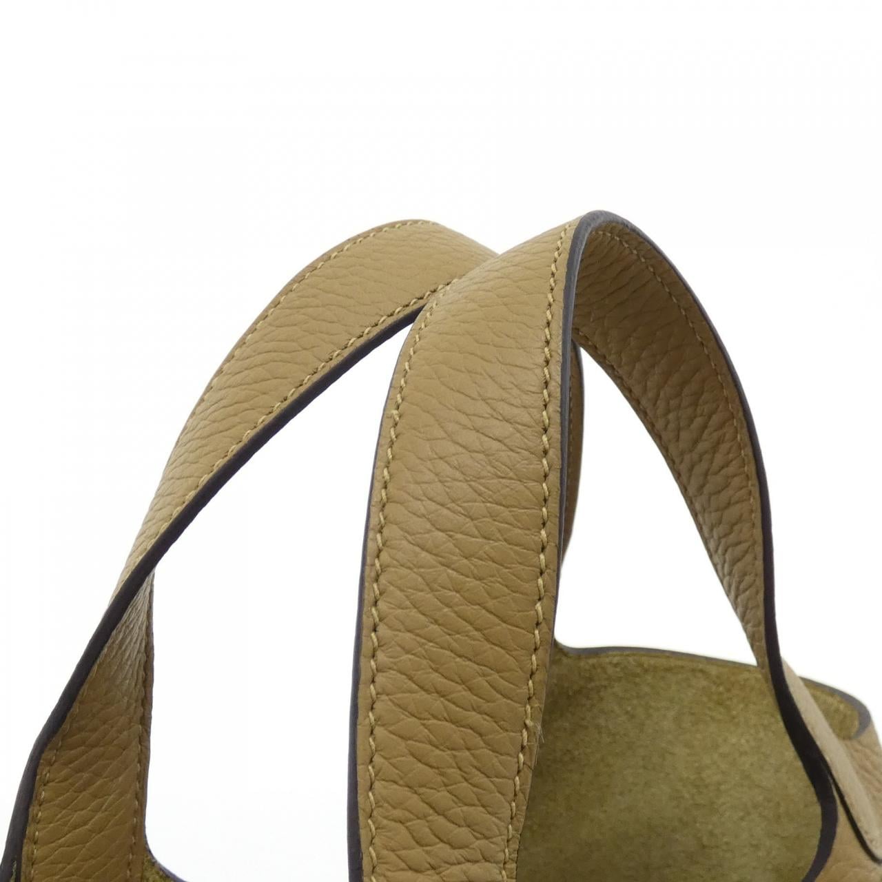 HERMES Picotin 056289CK Handbag Clemence 4