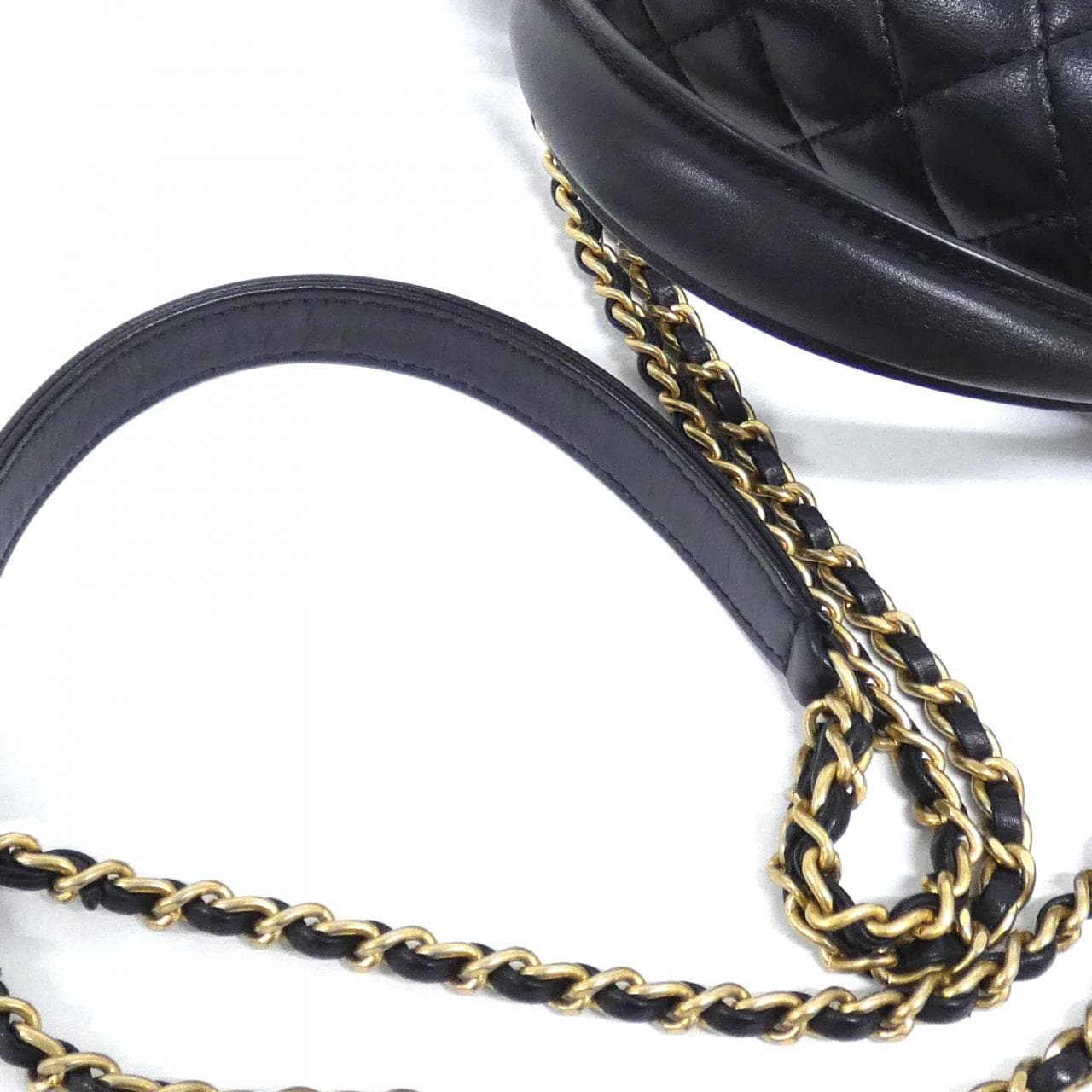 CHANEL Handbag Grained Calfskin 4