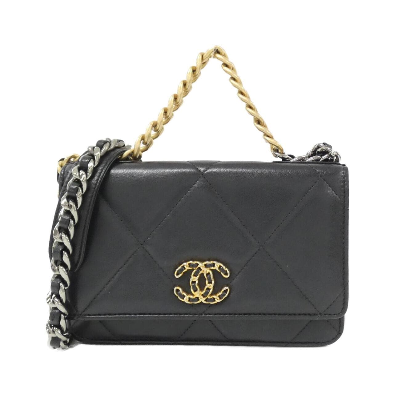 CHANEL Chanel 19 AP0957 銀包 羊皮