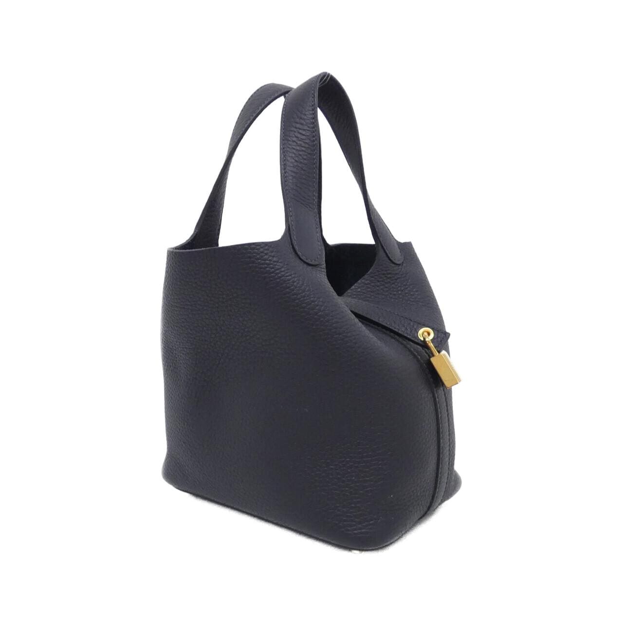 HERMES Picotin 056289CC Handbag Clemence