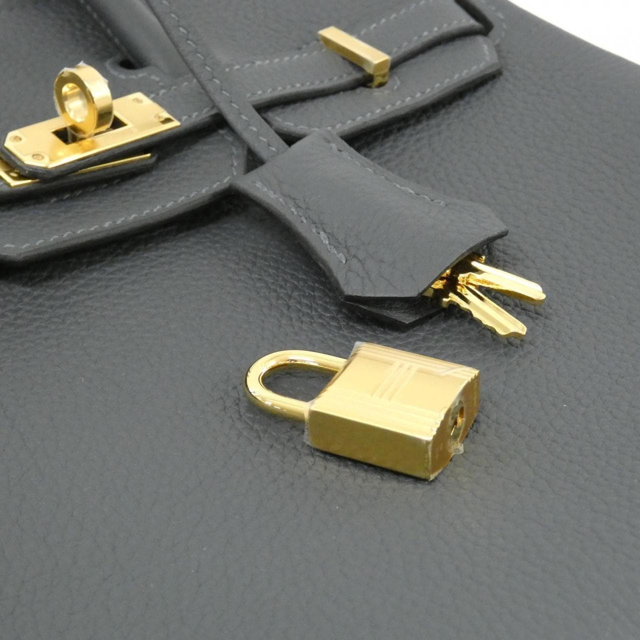 HERMES Birkin 041344CC Handbag Togo 4