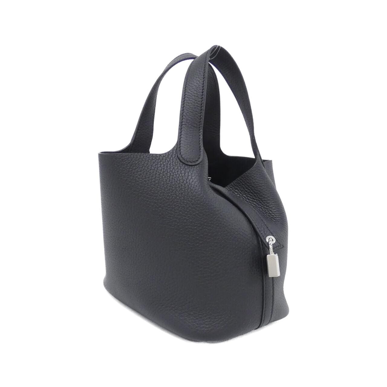 HERMES Picotin 056289CK Handbag Clemence