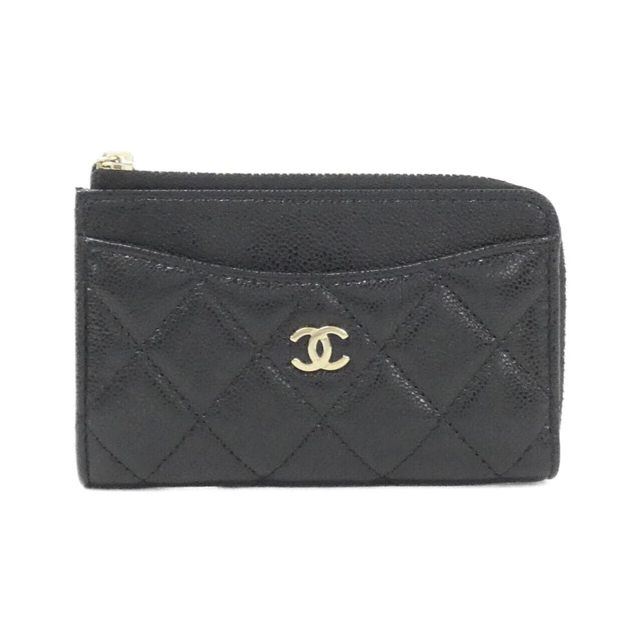 CHANEL Timeless Classic AP3179 Card Case Grained Calfskin