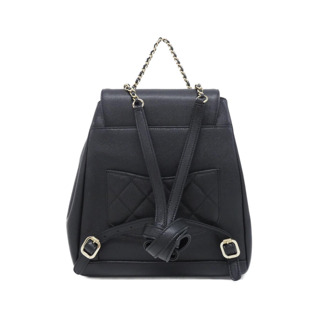 CHANEL 93748 Backpack Grained Calfskin 2