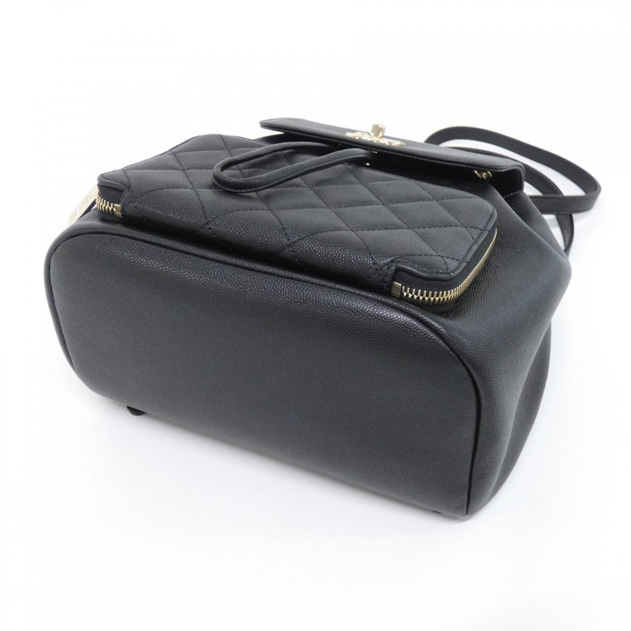 CHANEL 93748 Backpack Grained Calfskin 3