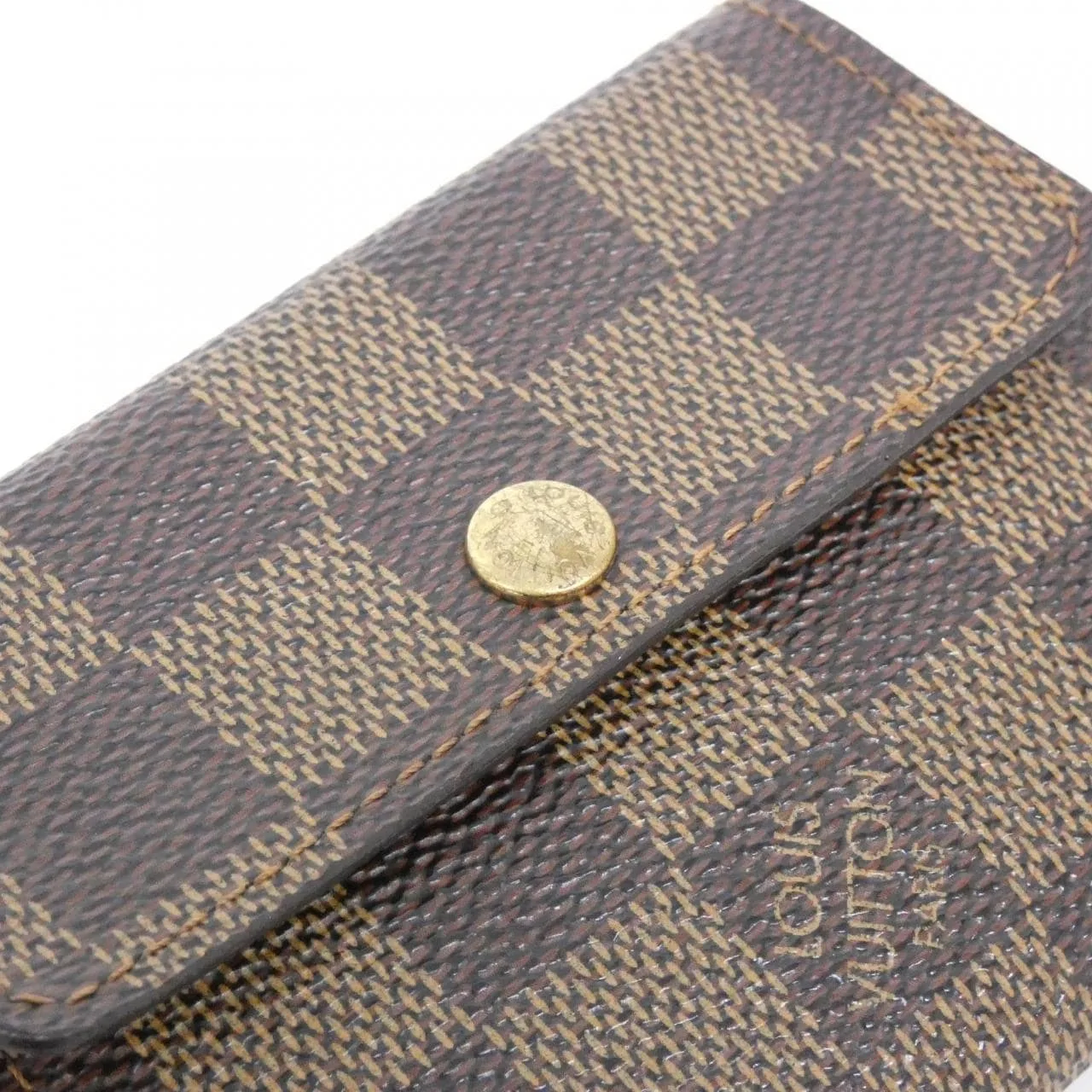 LOUIS VUITTON N62925 Coin Case Damier Black Damier Rank A - Thumbnail 4
