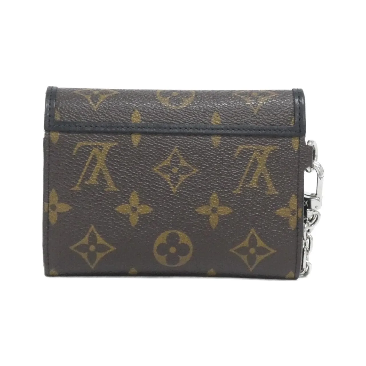 LOUIS VUITTON M60167 Wallet Monogram Black Monogram Rank A - Thumbnail 2