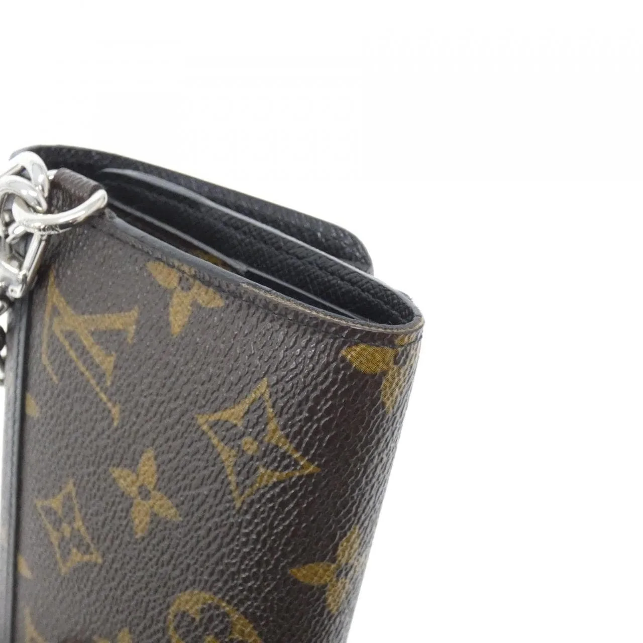LOUIS VUITTON M60167 Wallet Monogram Black Monogram Rank A - Thumbnail 3