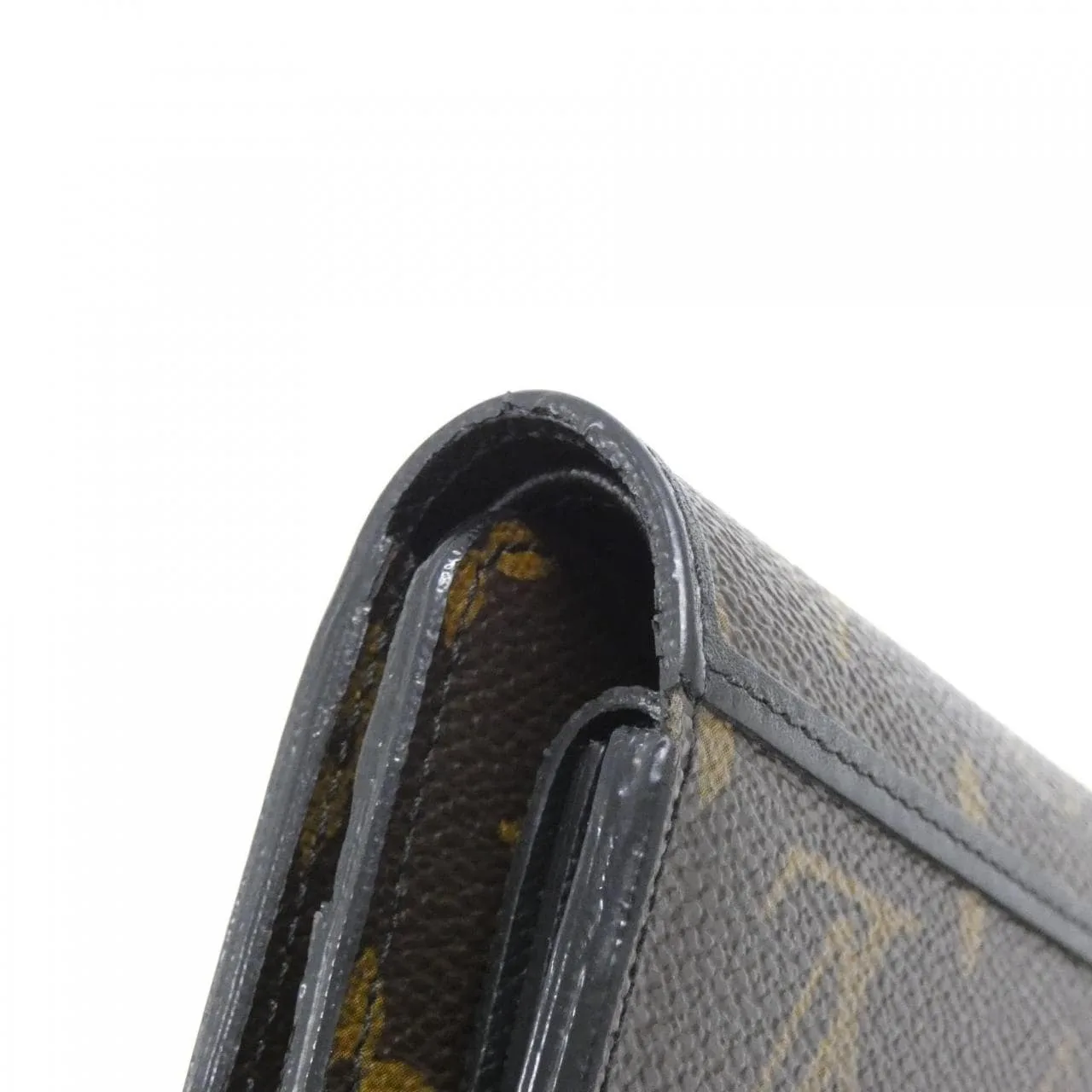 LOUIS VUITTON M60167 Wallet Monogram Black Monogram Rank A - Thumbnail 4