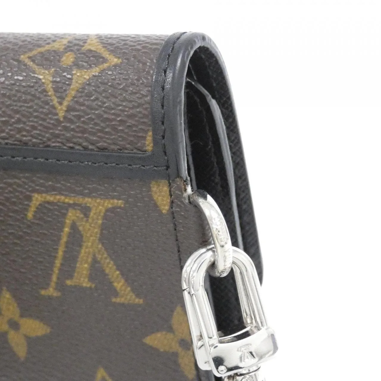 LOUIS VUITTON M60167 Wallet Monogram Black Monogram Rank A - Thumbnail 5