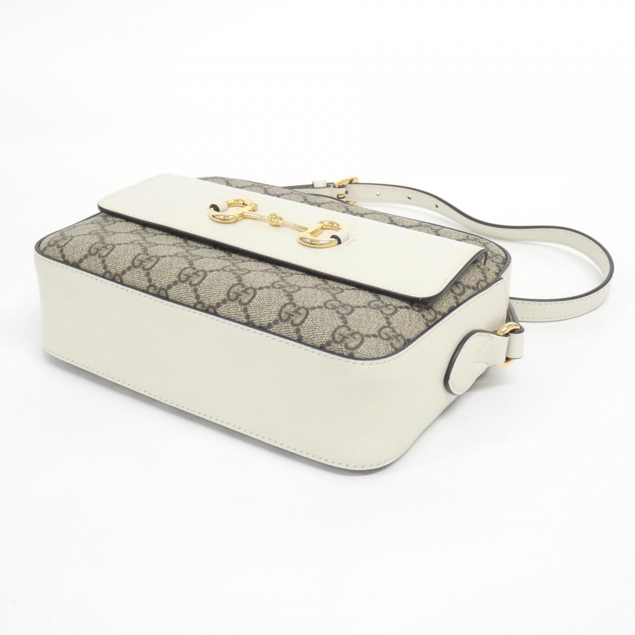 GUCCI Horsebit 1955 645454 92TCG 肩背包 帆布 3