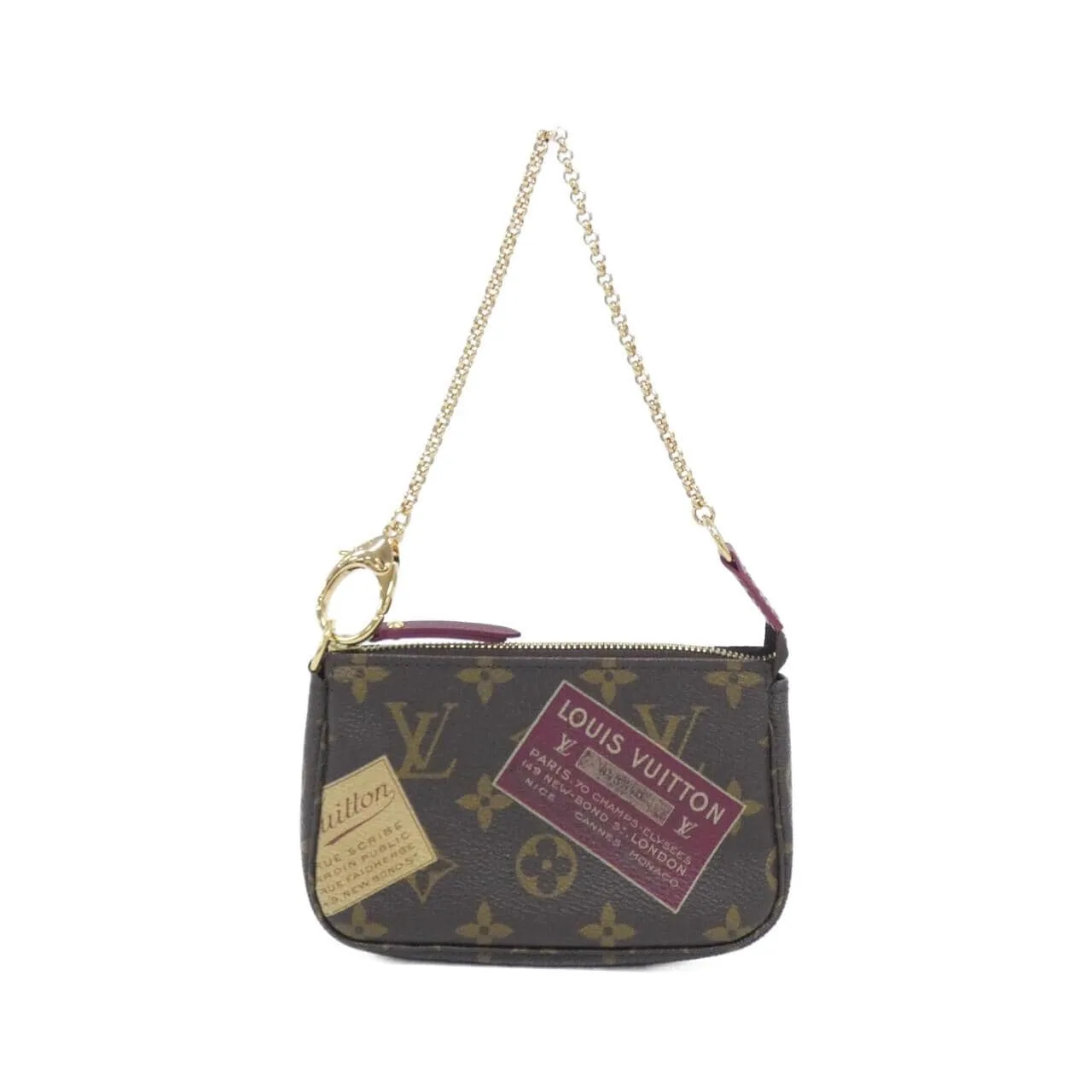 LOUIS VUITTON Pochette M63798 Pochette Monogram Black