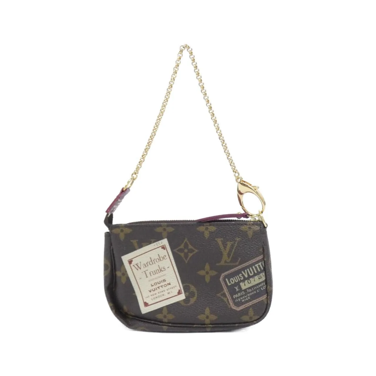 LOUIS VUITTON Pochette M63798 Pochette Monogram Black Monogram Rank A - Thumbnail 2
