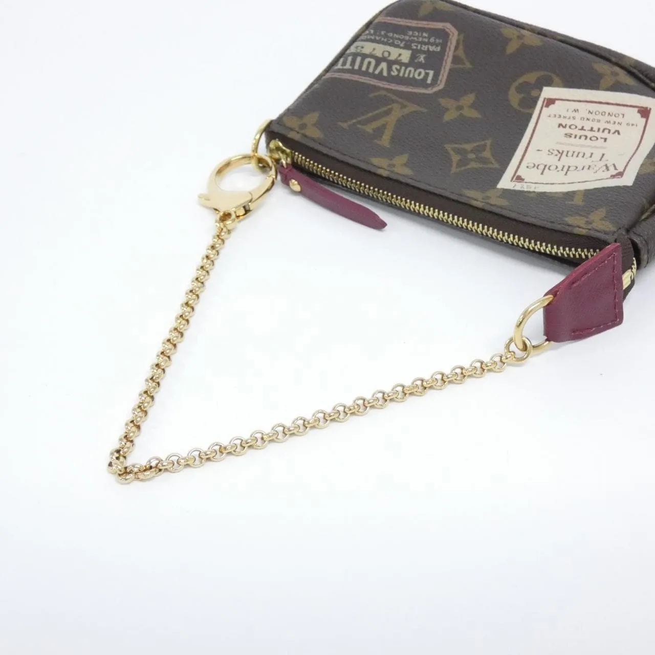 LOUIS VUITTON Pochette M63798 Pochette Monogram Black Monogram Rank A - Thumbnail 4