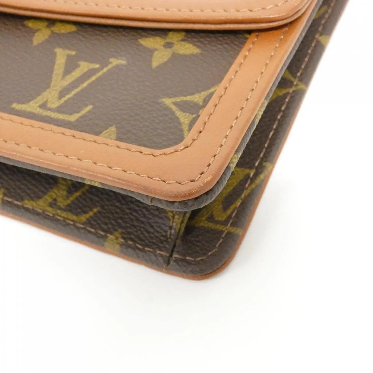 LOUIS VUITTON Pochette M51812 Handbag Monogram Black Monogram Rank A - Thumbnail 4