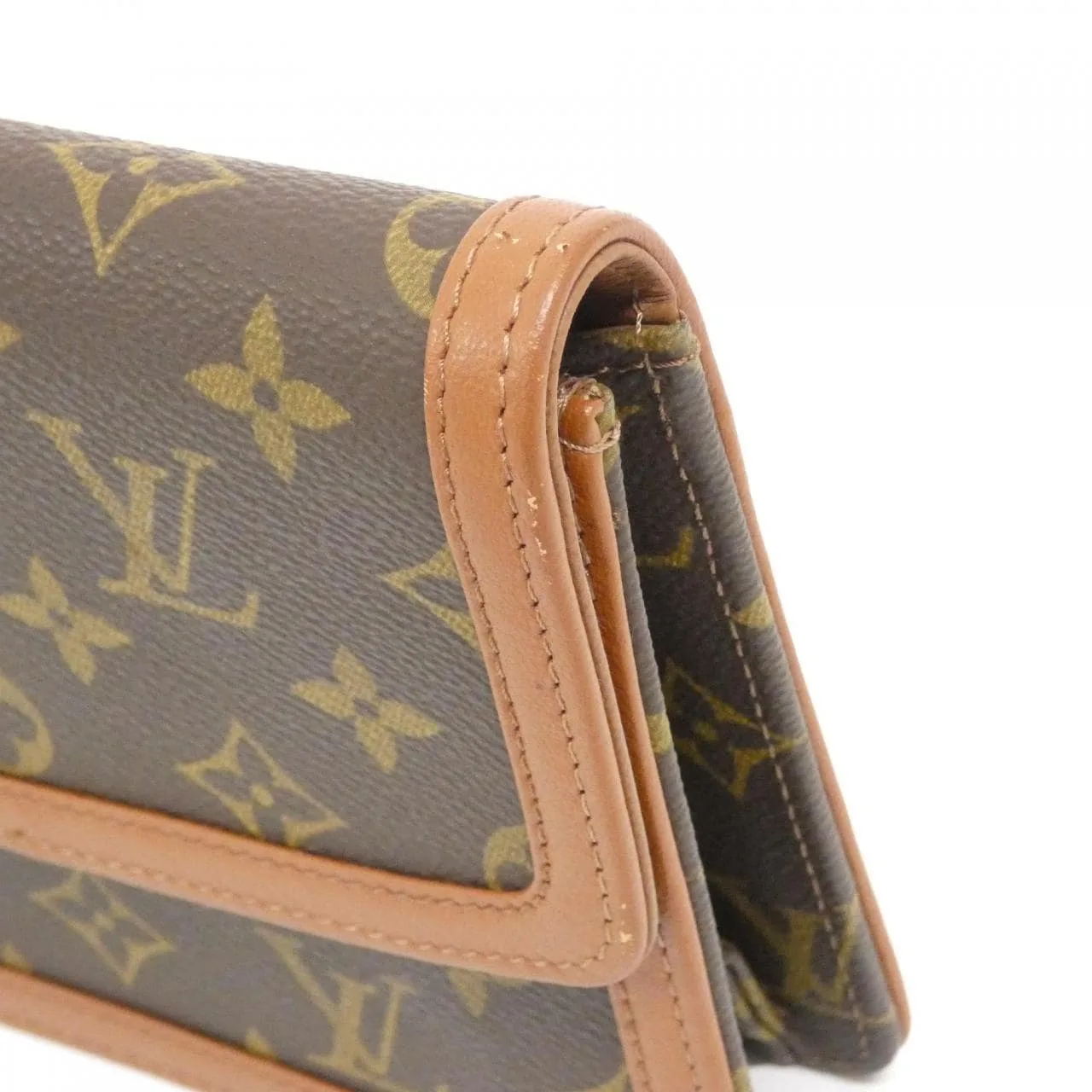 LOUIS VUITTON Pochette M51812 Handbag Monogram Black Monogram Rank A - Thumbnail 5