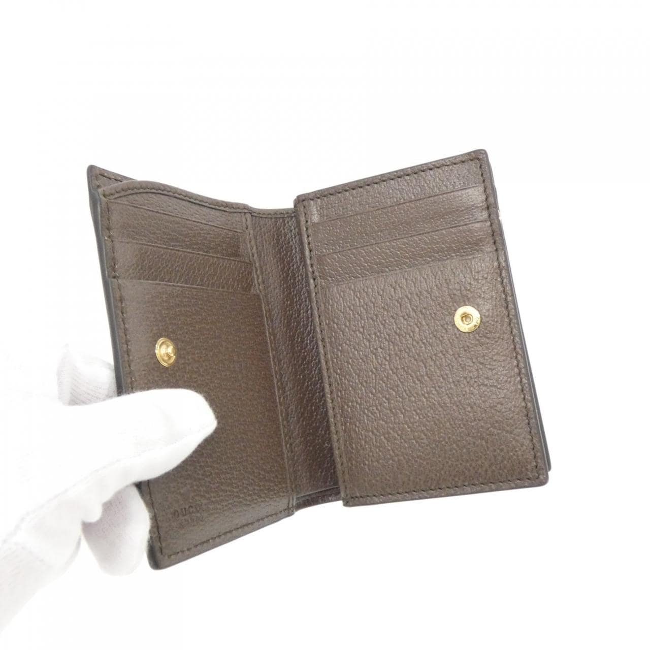 GUCCI 813296 96IWG Wallet Canvas 6