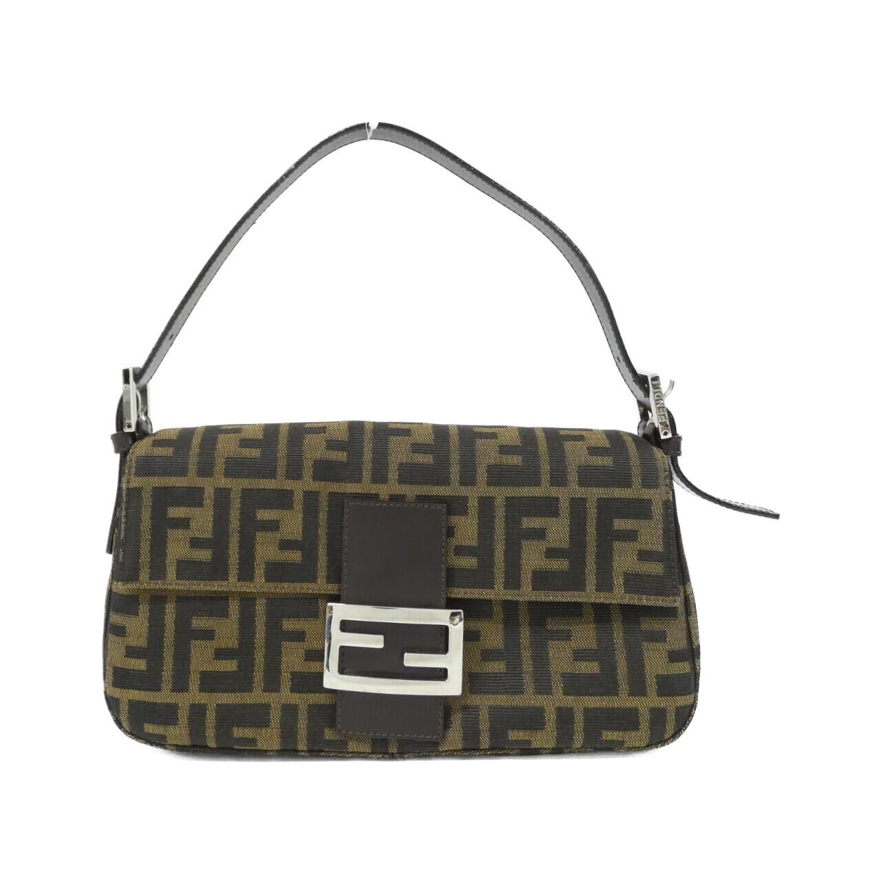 FENDI Baguette 26424 Shoulder Canvas
