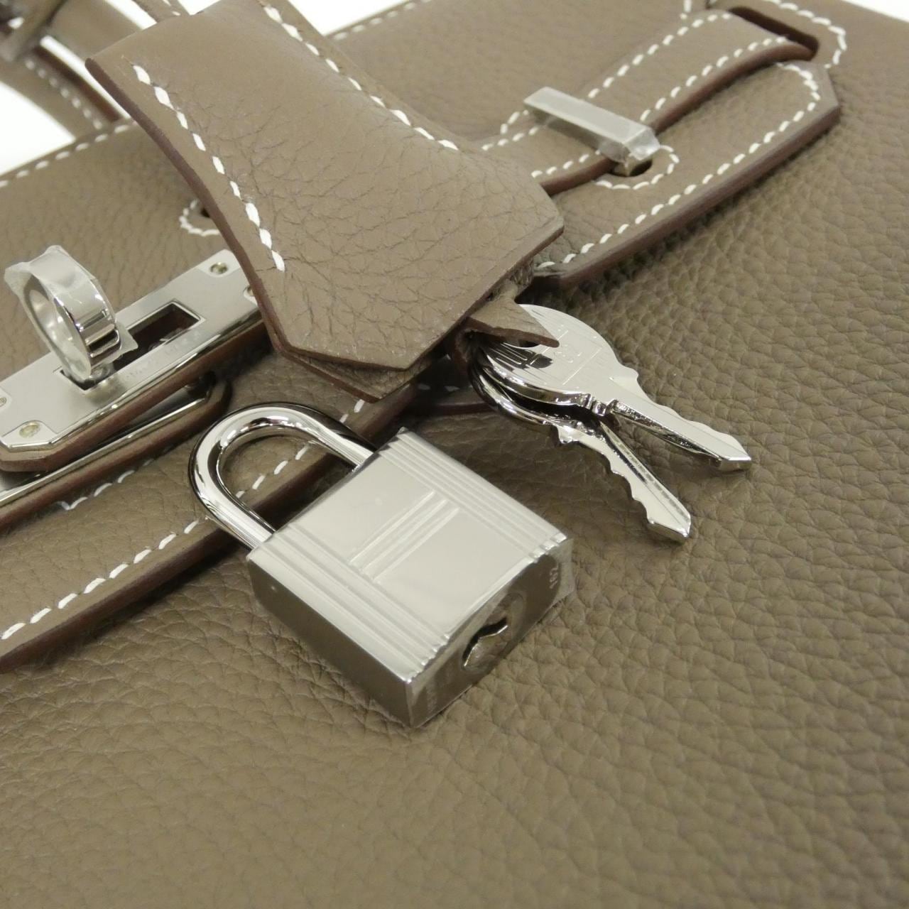 HERMES Birkin 041344CK Handbag Togo 4