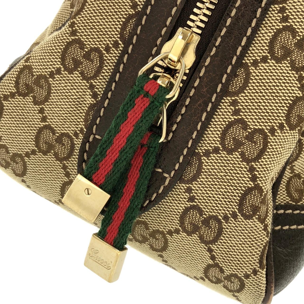 GUCCI 161720 FCERG 肩背包 帆布 5