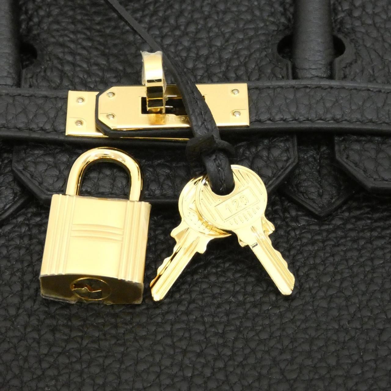 HERMES Birkin 041344CC Handbag Togo 4