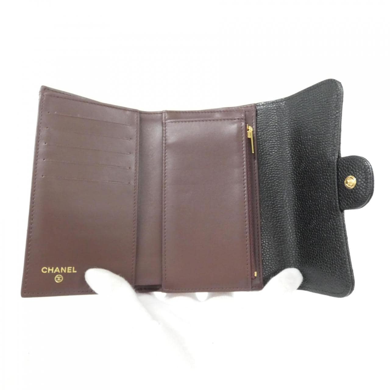 CHANEL Timeless Classic AP0232 Wallet Grained Calfskin 4
