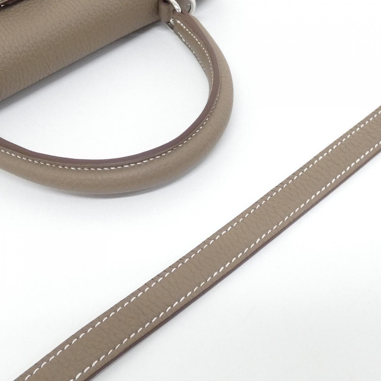 HERMES Kelly 044624CK Handbag Togo 5