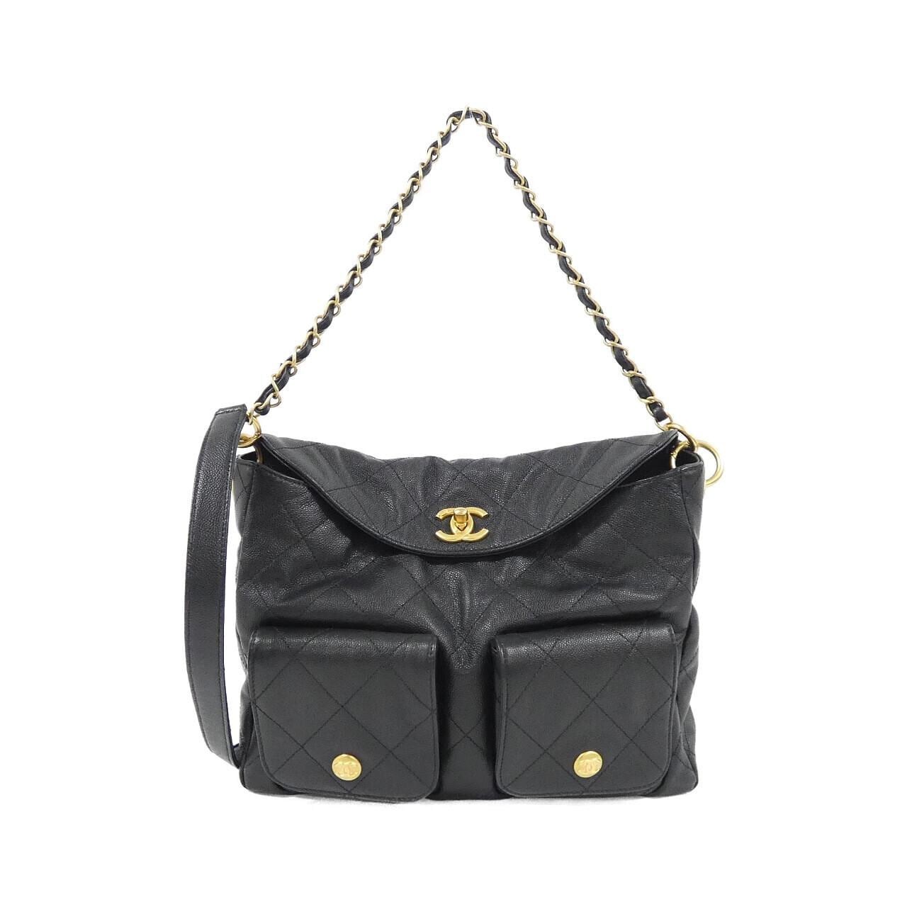 CHANEL AS5385 肩背包 荔枝紋牛皮